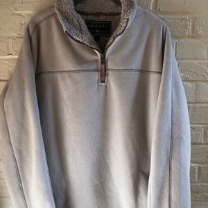 True Grit Polar Fleece & Sherpa 1/4 ZIP Pullover